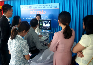 Hội thảo quy trình sàng lọc và chẩn đoán siêu âm thai nâng cao