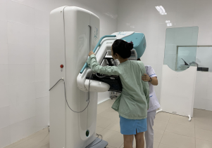 Video chụp nhũ ảnh tại Bệnh viện Sản-Nhi tỉnh