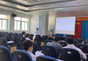 Bệnh viện Sản-Nhi tỉnh tổ chức tập huấn hướng dẫn phòng ngừa lây nhiễm n-CoV