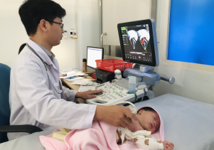Siêu âm tim an toàn cho trẻ sơ sinh