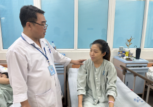 Cứu sống Sản phụ Nhau tiền đạo, mang thai lần thứ năm.