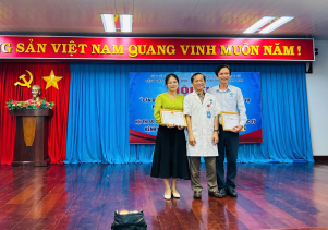 Tổng kết Hội thi 5s, xanh – sạch – đẹp và hội thi tay nghề  Bác sĩ, Dược sĩ năm 2024.