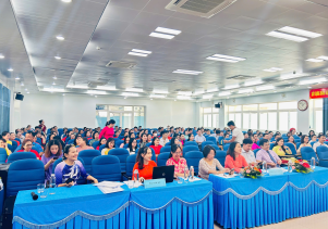 Hội thi cán bộ Y tế thay đổi phong cách, thái độ phục vụ hướng tới sự hài lòng của người bệnh.