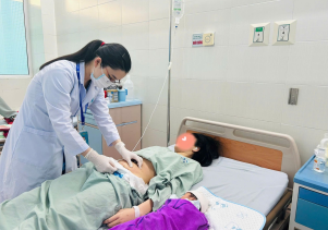Mổ cấp cứu sản phụ thai 33 tuần- suy thai cấp.