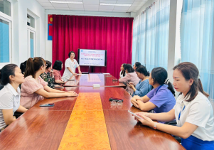 Bệnh viện tổ chức trao chứng chỉ khóa học &amp;quot;An toàn tiêm chủng – Khóa 7